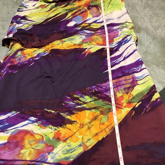 Jessica Simpson  abstract floral dress: M - Picture 6 of 7